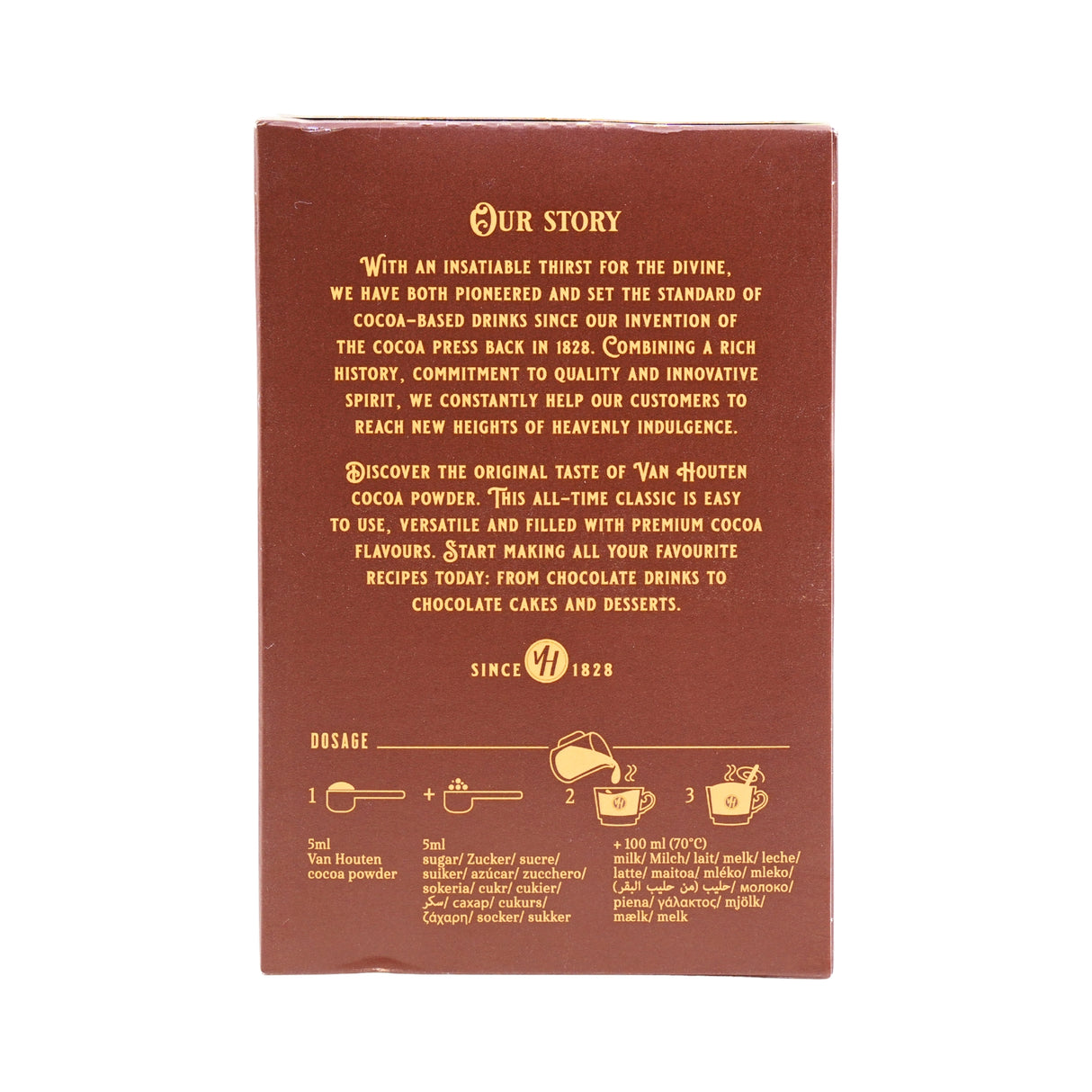 Van Houten Cocoa Box 8.8 oz