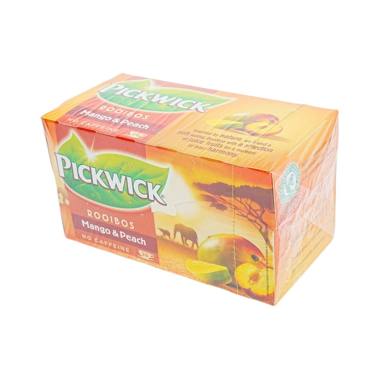 Pickwick Mango & Peach  Rooibos Tea 20ct box