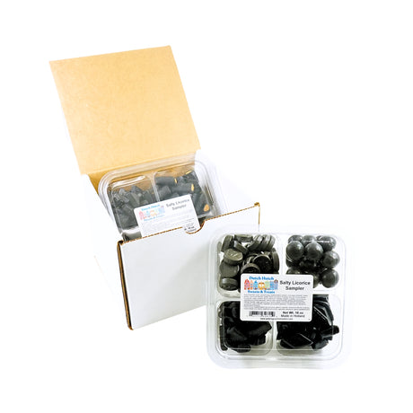Dutch Hutch Assorted Salty Licorice 2 Pound "Drop Box"
