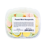 Pastel Mint Nonpareils Assorted  8 oz
