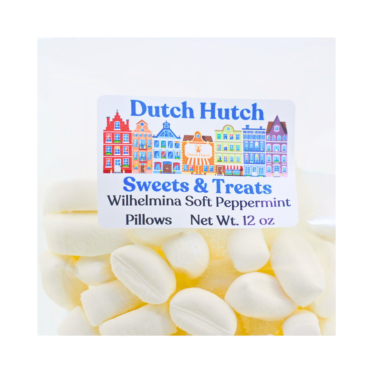 Dutch Hutch Wilhelmina Soft Pillow Mints 12 oz bag