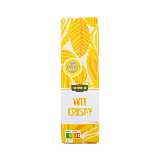 Jumbo White Chocolate with Crisp bar 3.5 oz 100 gr