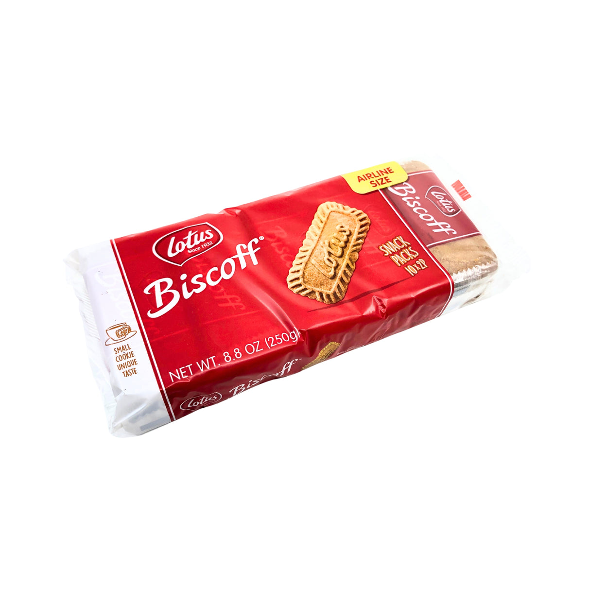 Biscoff Snack Pack Cookies Airline 8.8 oz ind wrapped