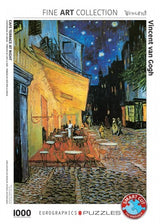 Puzzle Terrace at Night Van Gogh 1000 Pcs 48cmx68cm