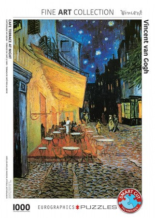 Puzzle Terrace at Night Van Gogh 1000 Pcs 48cmx68cm