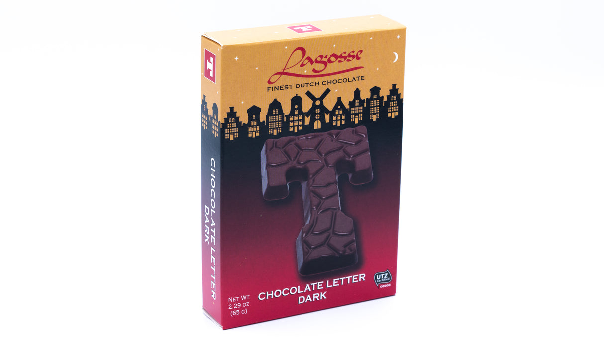 Lagosse Dark T Small Letter 2.3 Oz