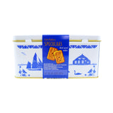 De Ruiter Speculaas Tin 13.5 oz Tin with cookies