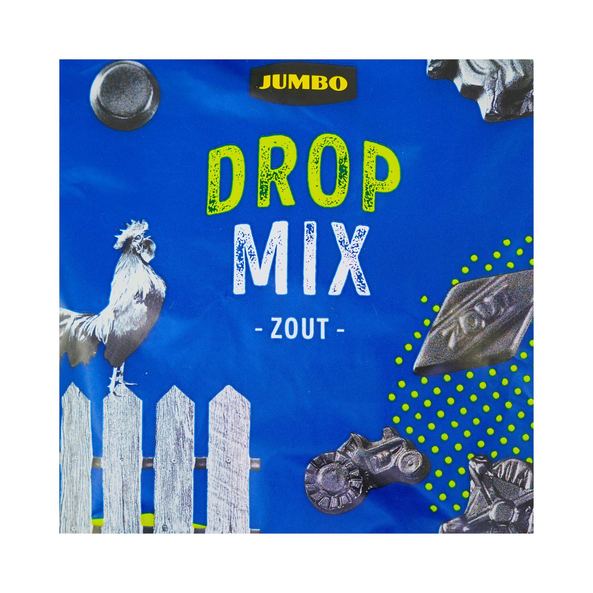 Jumbo Salty Dropmix Assorted Licorice 12.3 oz 350 gr