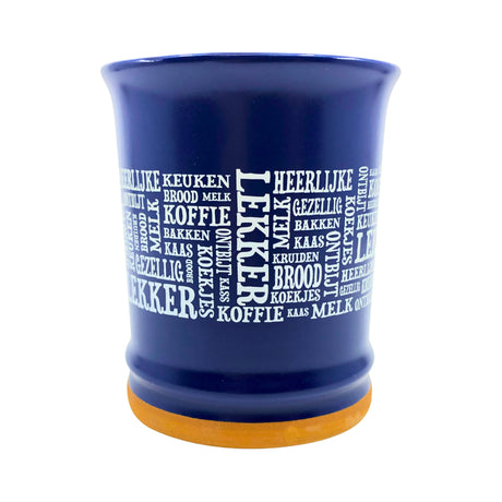 Lekker Word Mug New Dark Blue Style 15 oz