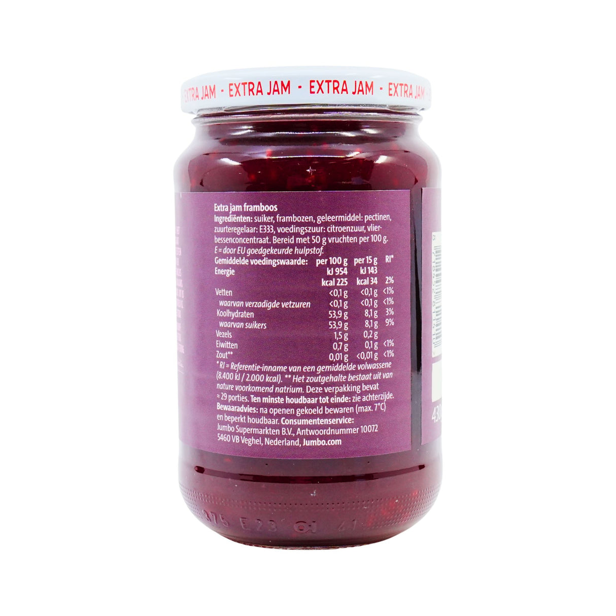 Jumbo Extra Jam Raspberry 15.1 oz