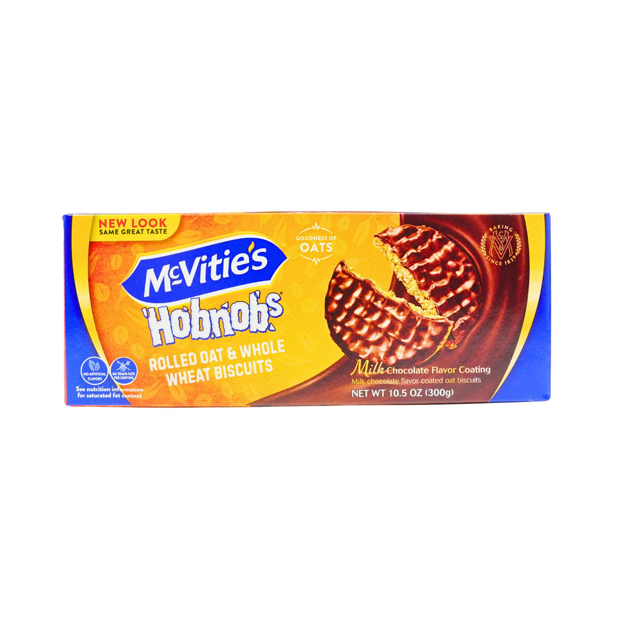 McVities Hobnob Milk Chocolate 10.5 oz box