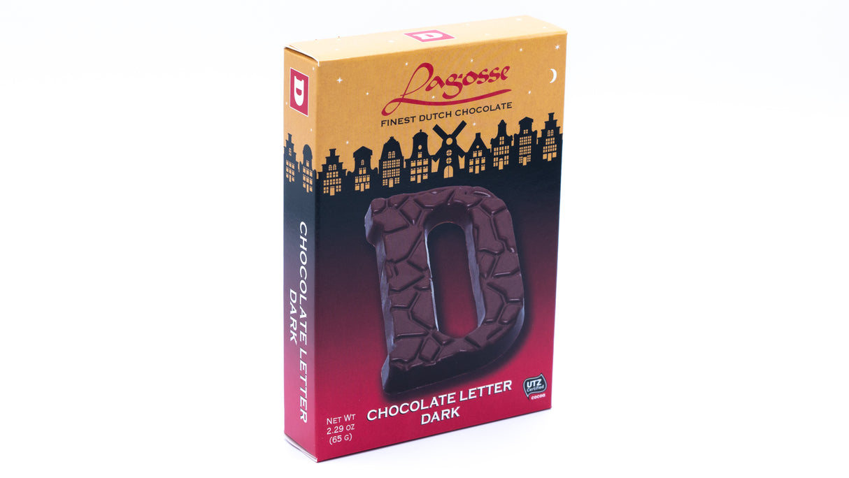 Lagosse Dark D Small Letter 2.3 Oz