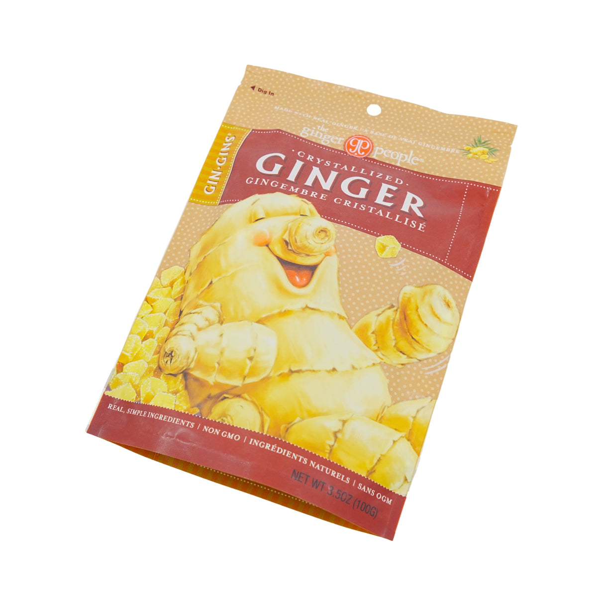 Ginger People Crystallized Ginger Candy 3.5 oz