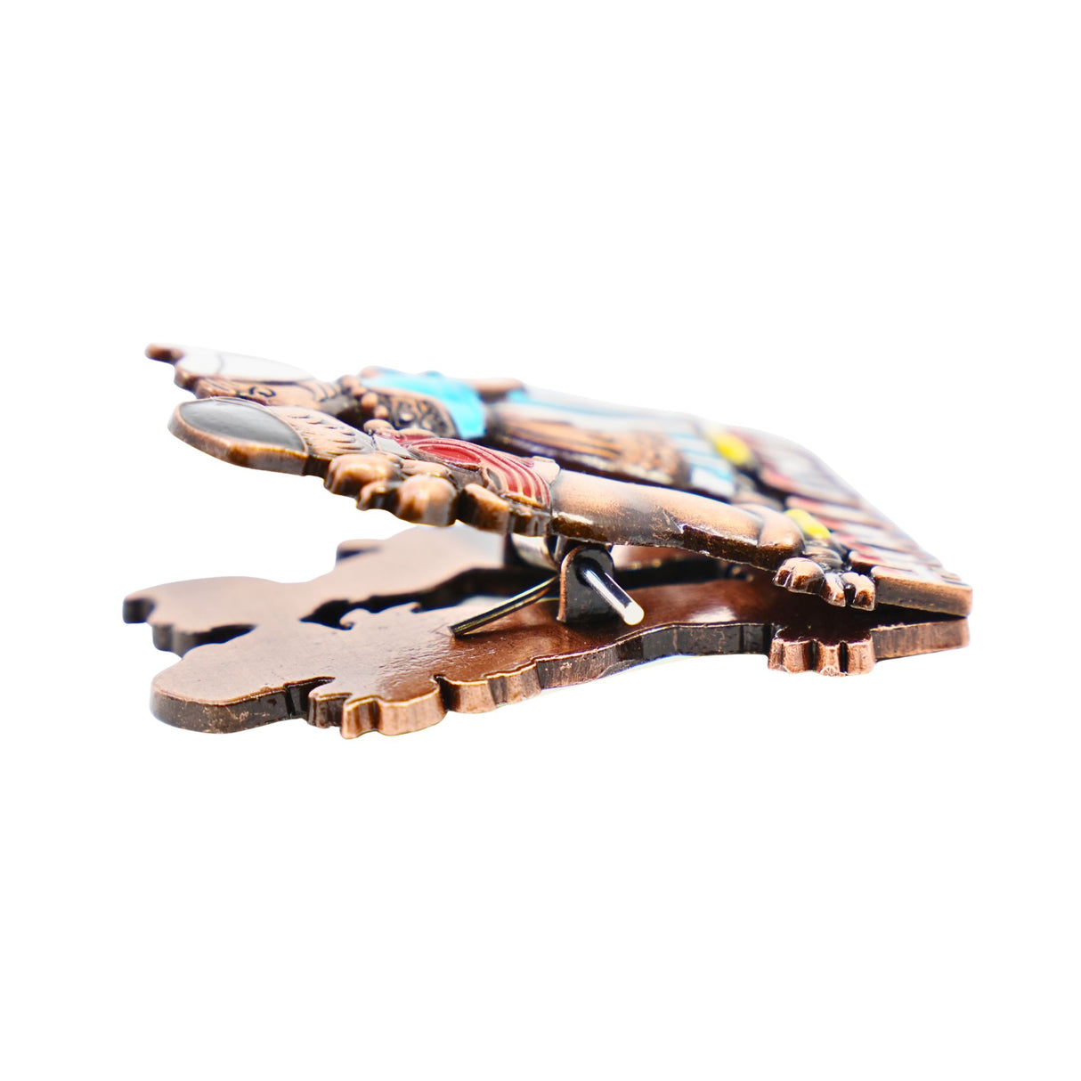 Holland Dutch Kissing Couple Magnet Clip