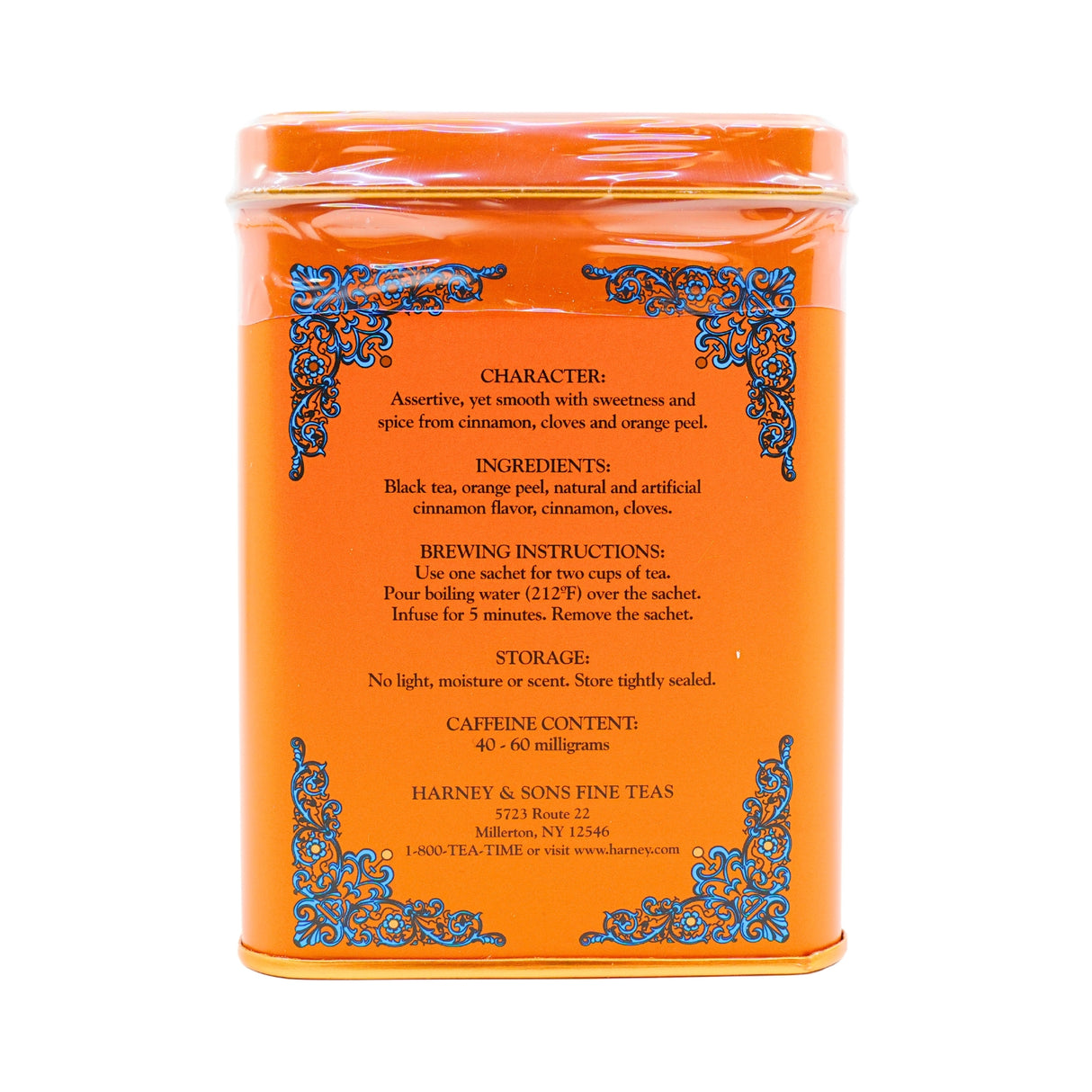Harney & Sons Hot Cinnamon Sunset Tea 20 Ct Tin