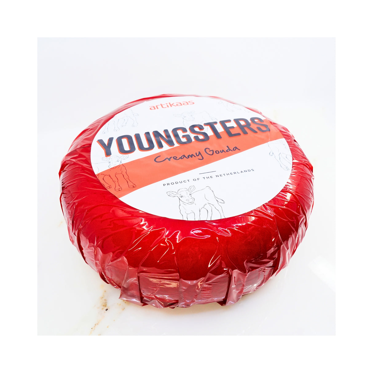 Artikaas  Creamy Mild Gouda WHOLE WHEEL 9.6 LBs