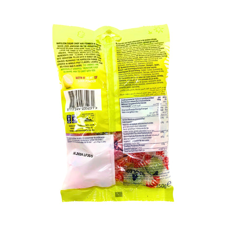 Napoleon Fruit Mix Sour Balls 5.3 oz