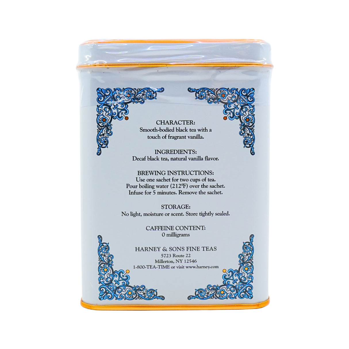 Harney & Sons Vanilla Comoro Tea 20 Ct Tin