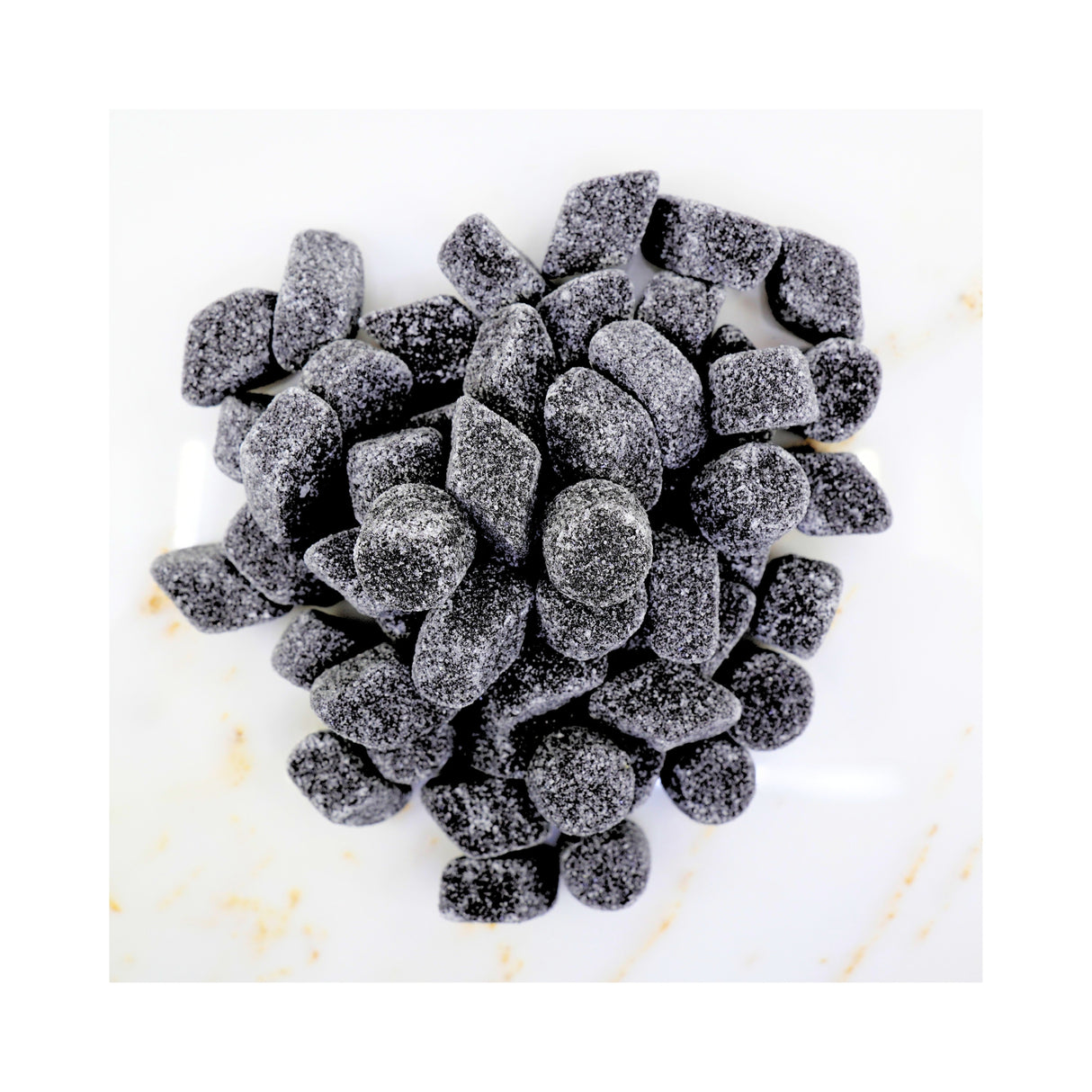 Gustafs Dutchies (Zaanse Drop) Soft Black Licorice 2.2 lbs Kilo Bag