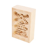 Wood Mill Mini Windmill Cookie Mold 2.5 x 1.5 inches