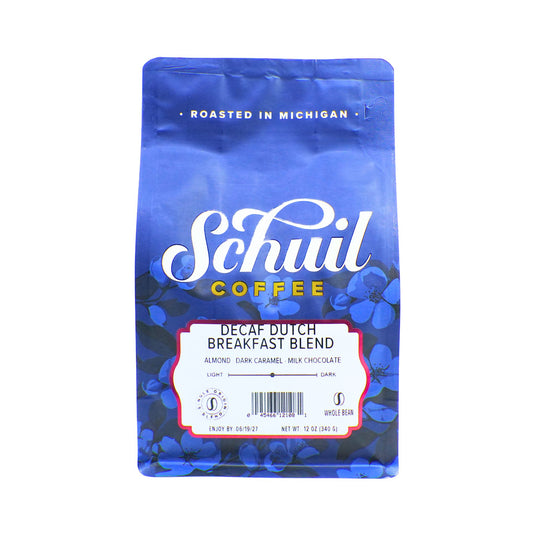 Schuil Decaf Dutch Breakfast  Coffee 12oz