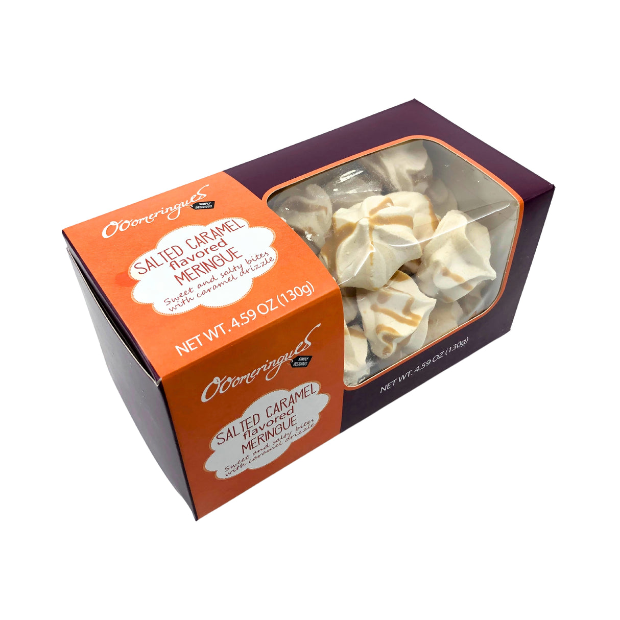 Jeurgens Salted Caramel Flavored Meringues Box 4.59 oz