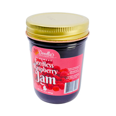 Doodles Seedless Raspberry Jam 10 oz