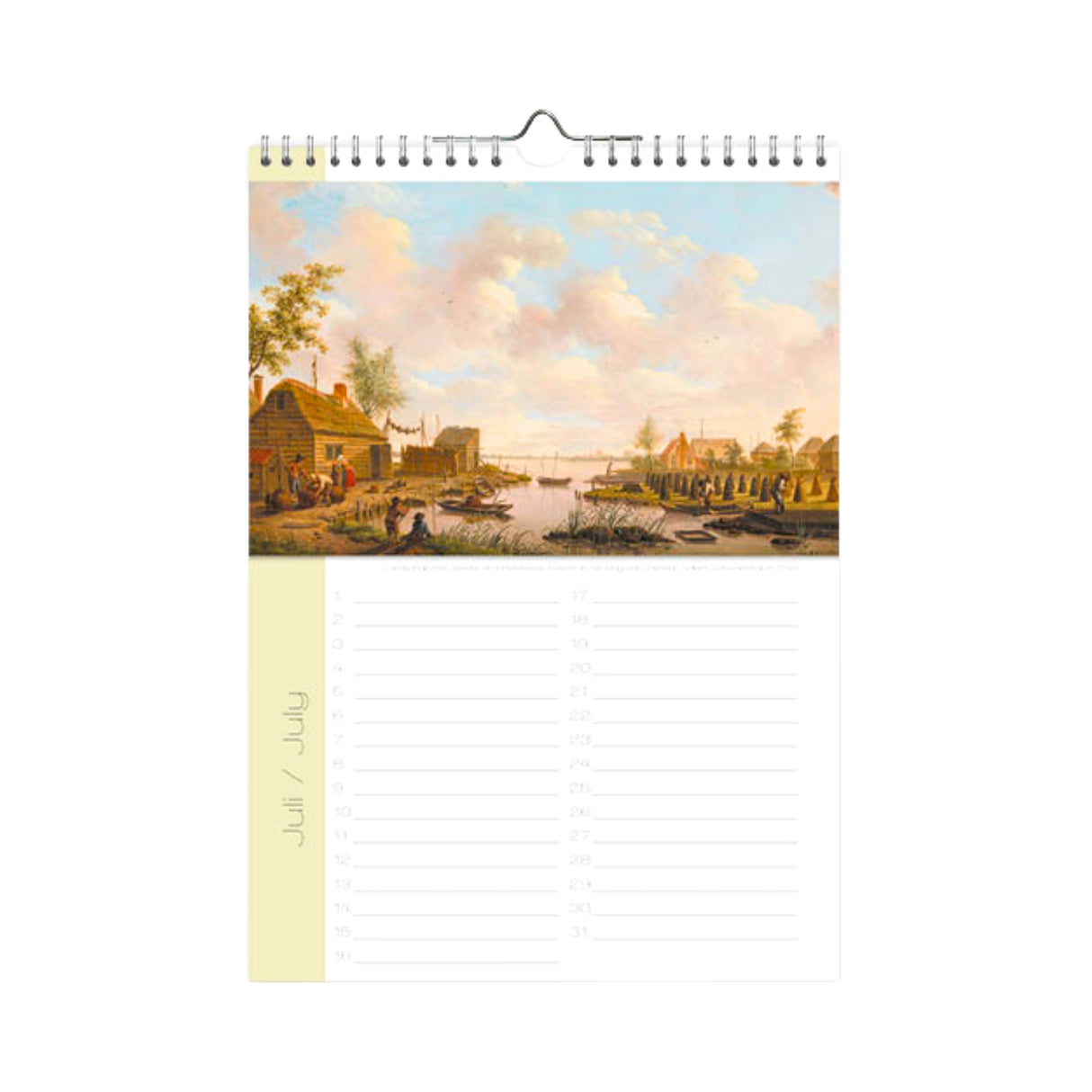 Birthday Calendar Water Views