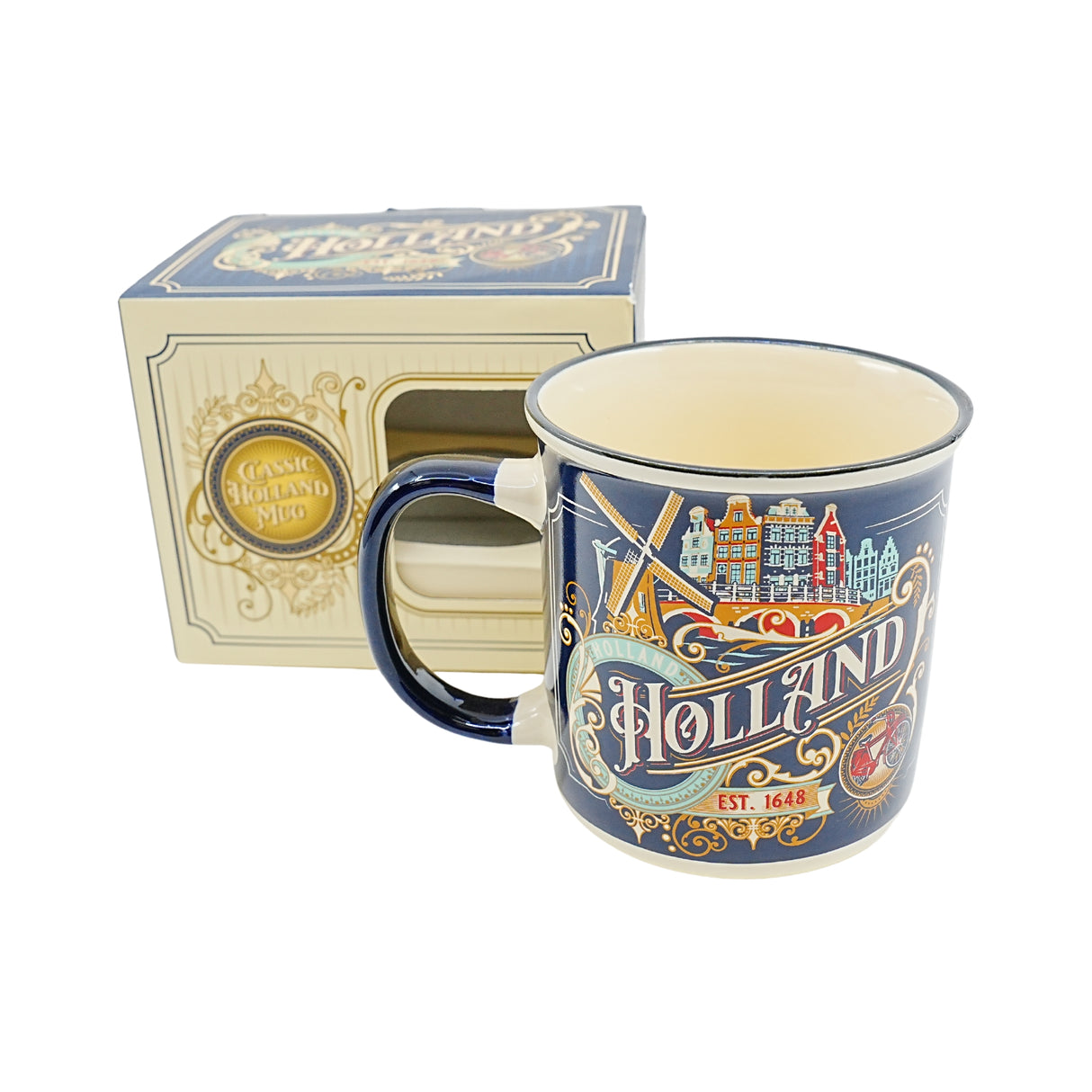 Holland Vintage Mug Blue