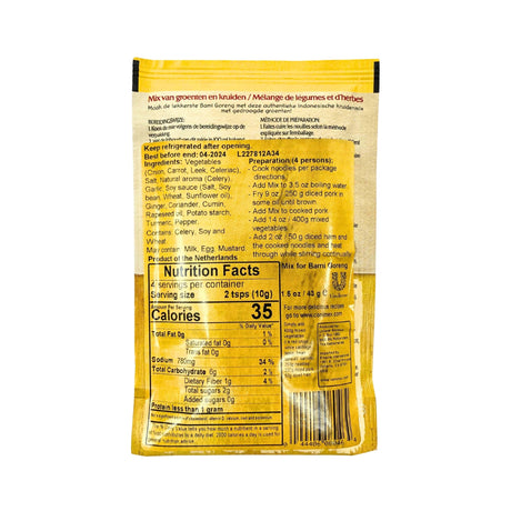 Conimex Bami Goreng Spices 1.5 oz Bag