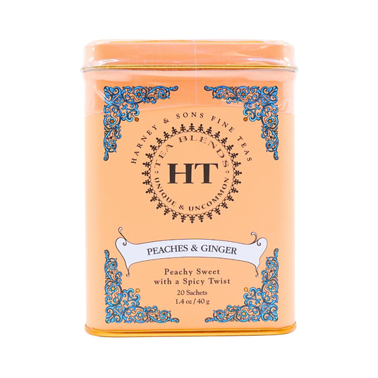 Harney & Sons Peaches & Ginger Tin