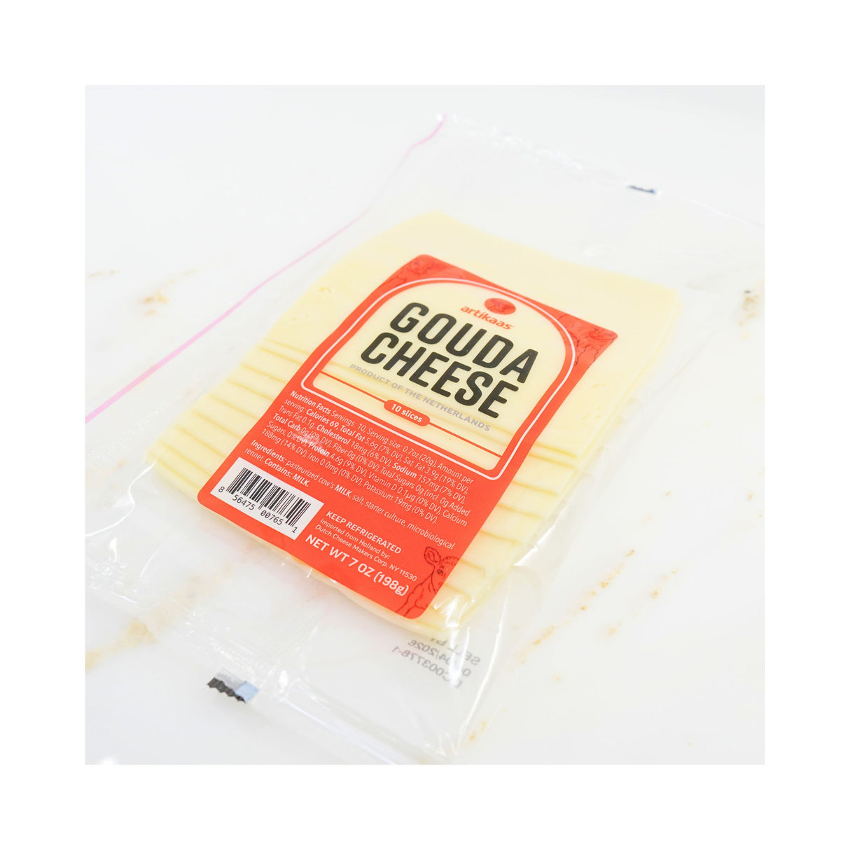 Artikaas Sliced Creamy  Gouda 7 oz