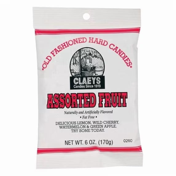 Claeys Candy Assorted Drops 6oz
