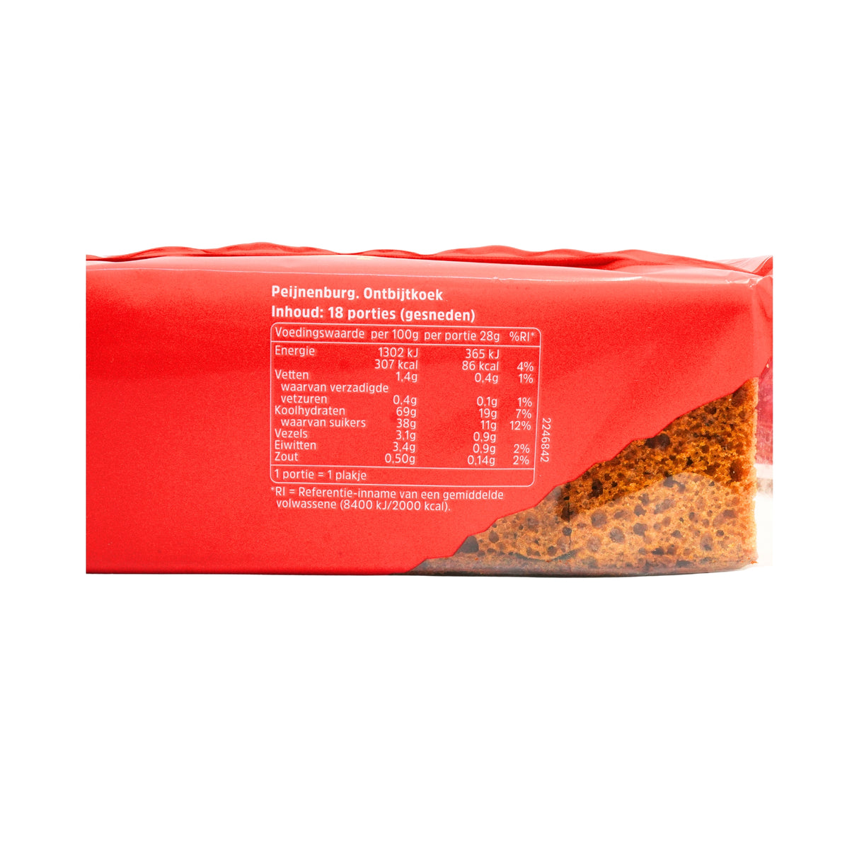Peijnenburg SLICED Honey Cake XL  500 gr