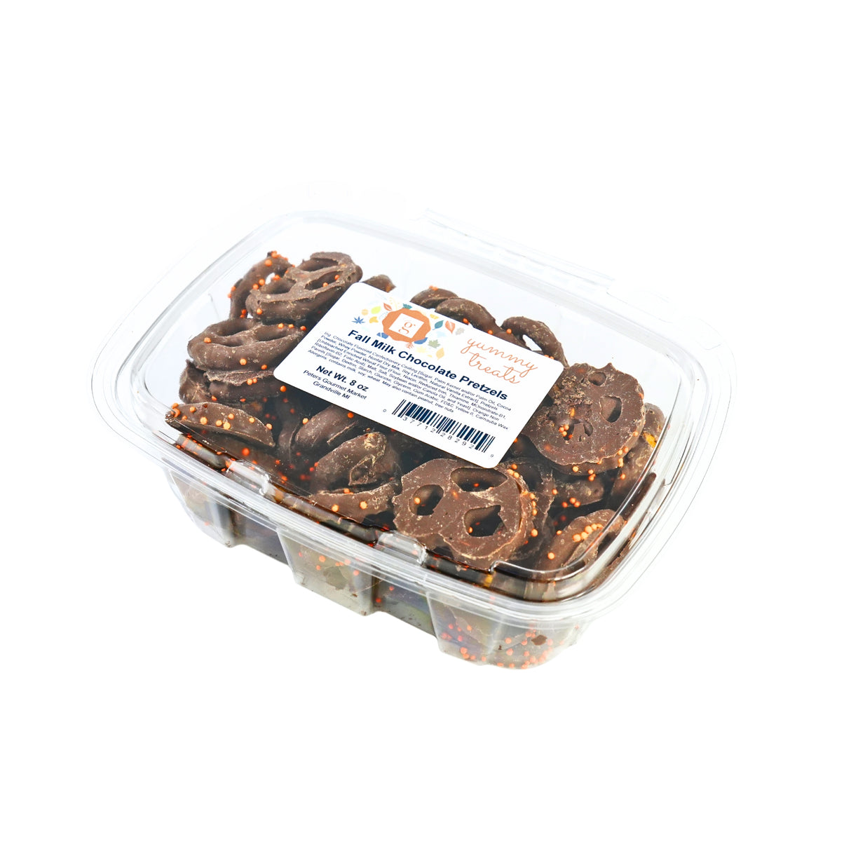 Peters Gourmet Market Fall Milk Chocolate Pretzel  8 oz tub