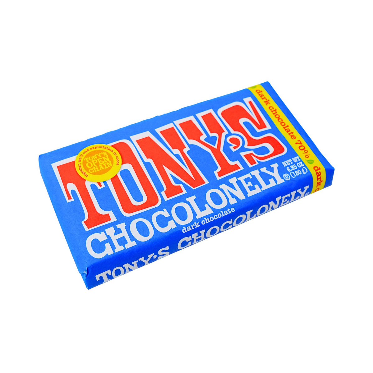Tonys Chocolonely Dark Chocolate  Bar 6.35 oz