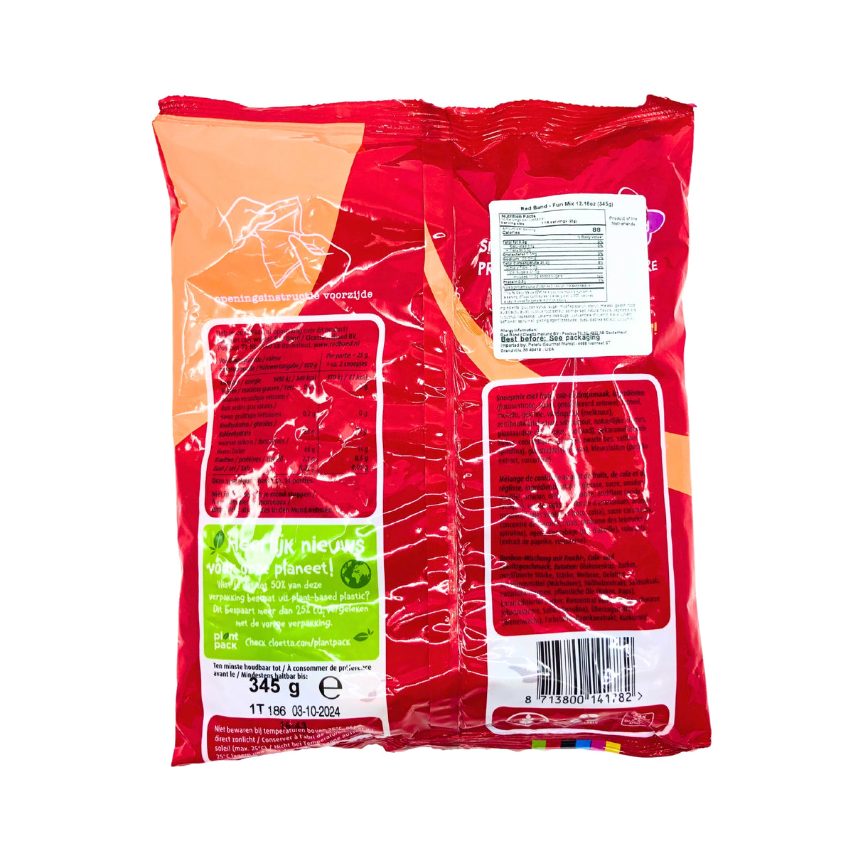 Red Band Pretmix (assorted candy)  12.1 oz (345 gr)bag DC