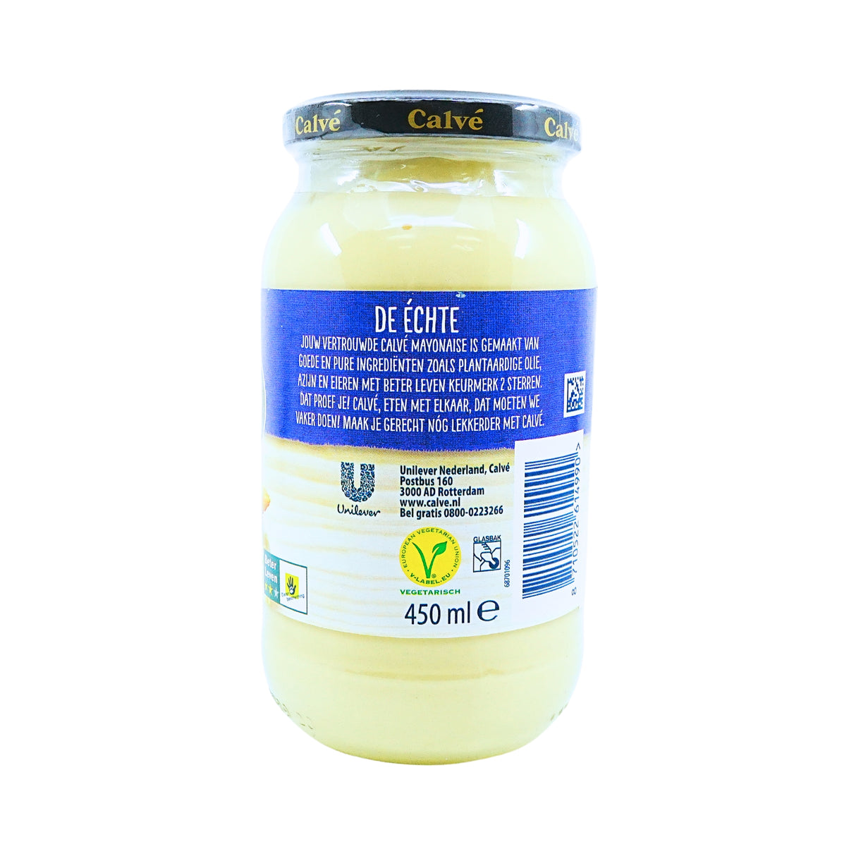Calve Mayonaise Glass Jar 15 oz