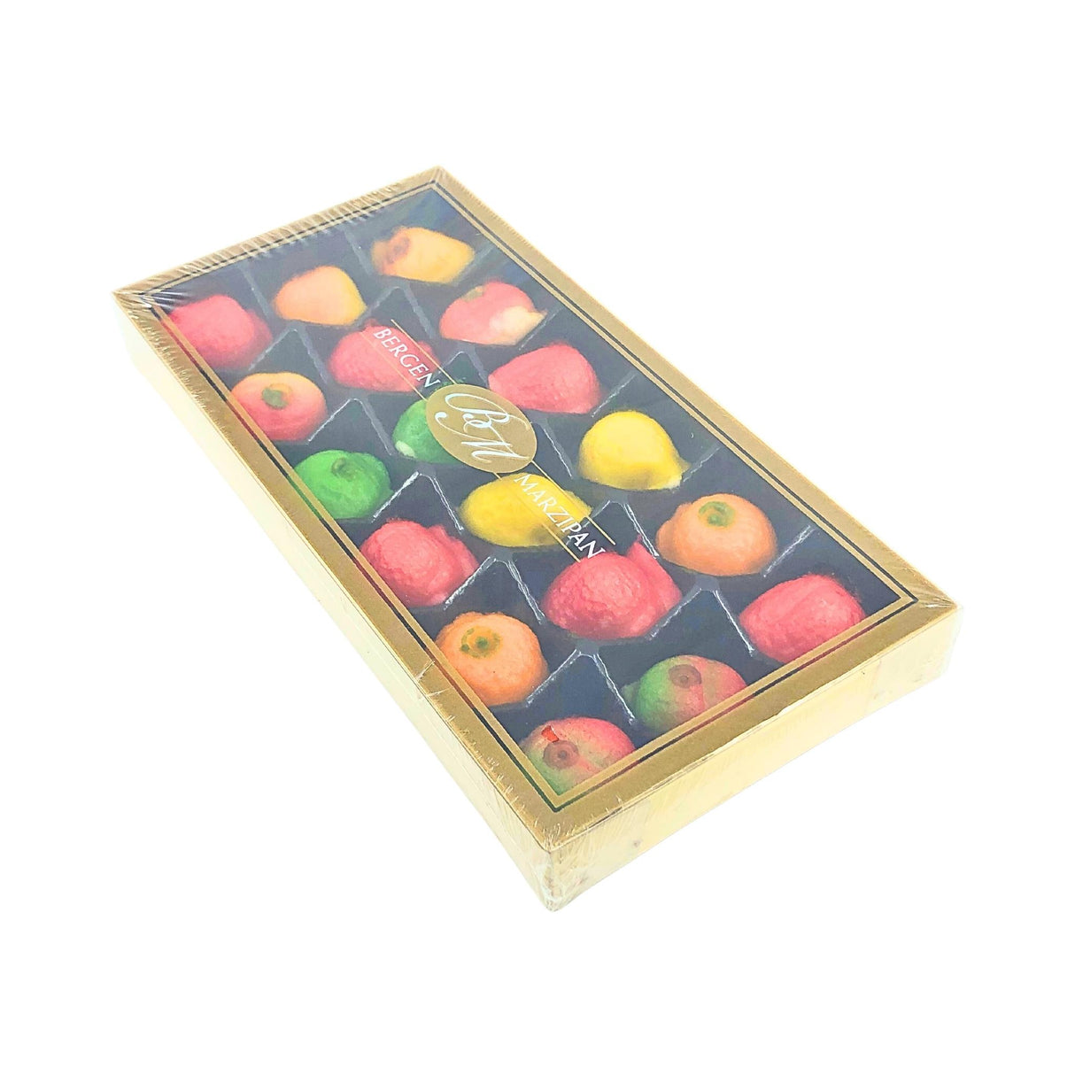 Bergen Marzipan Fruits Gift Box [18 pc] 8oz