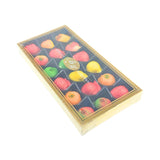 Bergen Marzipan Fruits Gift Box [18 pc] 8oz