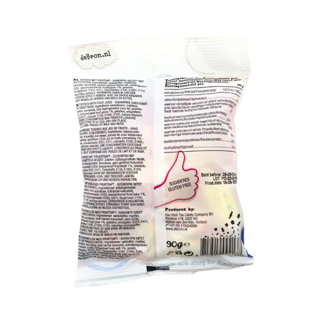 De Bron Sugar Free Fruit Toffees 3.5 Oz