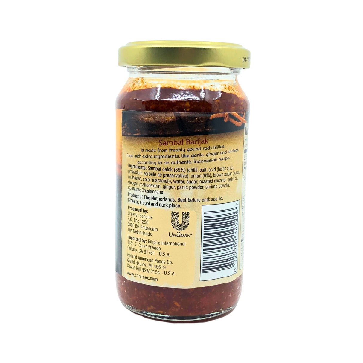 Conimex Sambal Badjak 6 Oz Jar