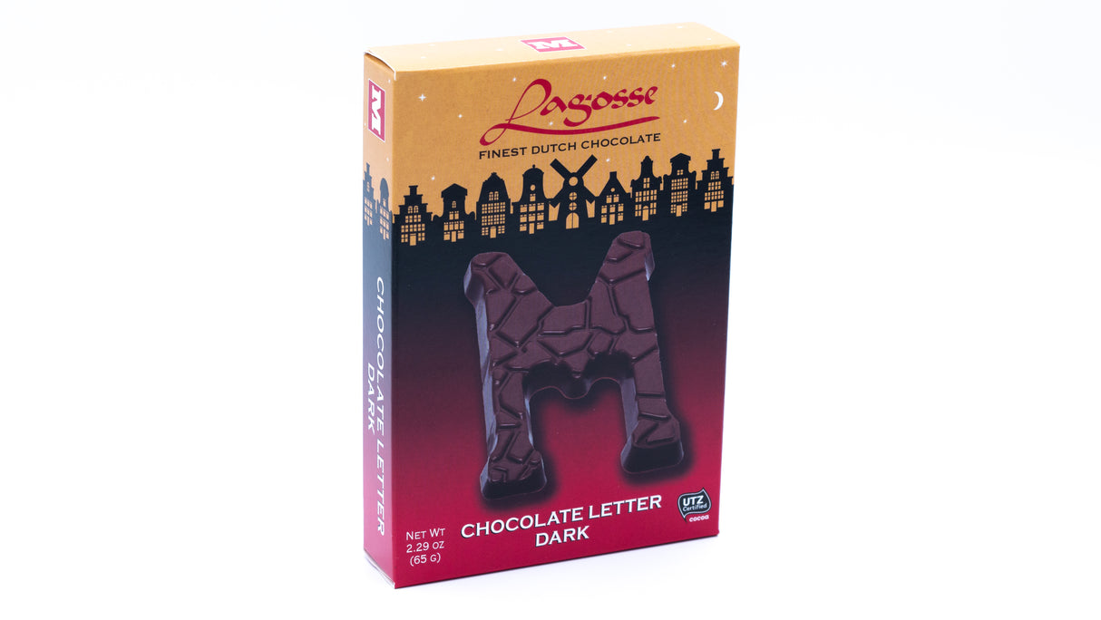 Lagosse Dark M Small Letter 2.3 Oz