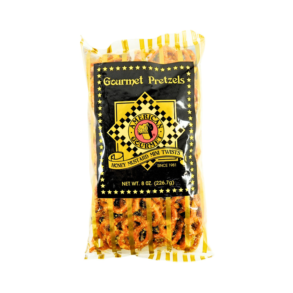 American Gourmet Honey Mustard Mini Twists 8oz