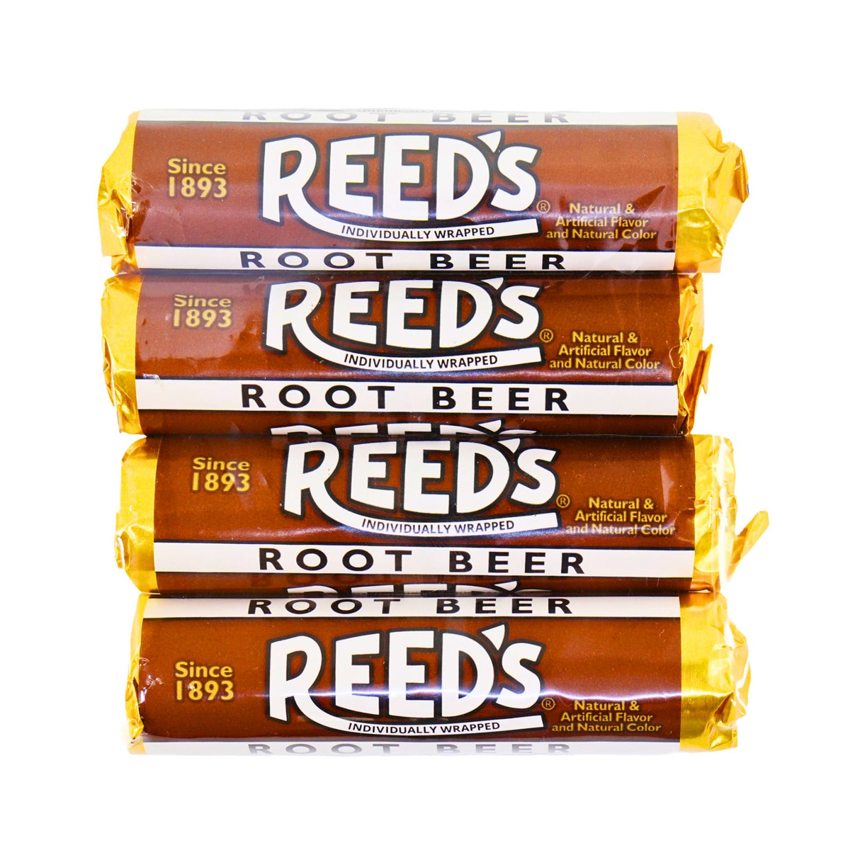 Reeds 4 pack Rootbeer Candy rolls