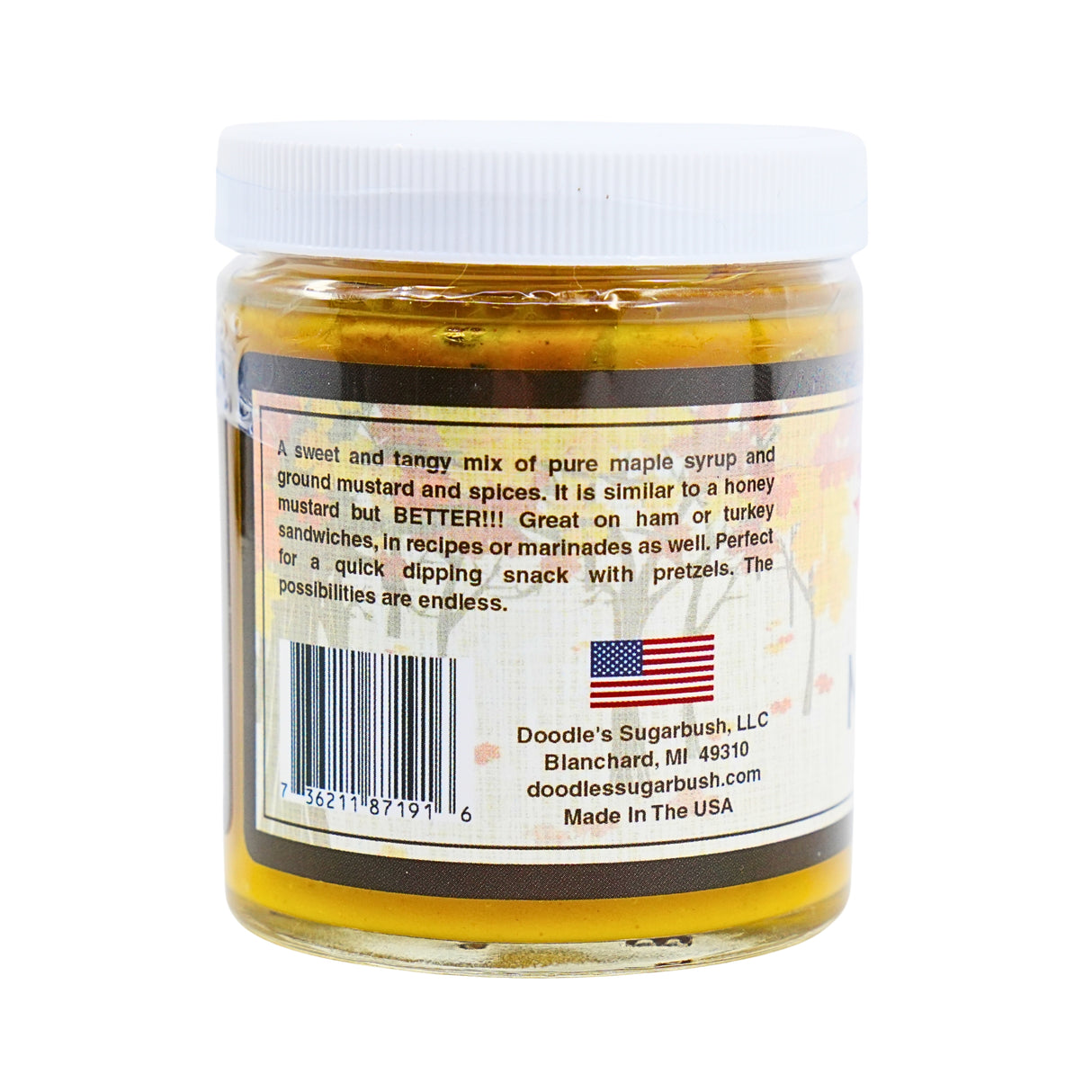 Doodles Maple Mustard 6.7oz jar