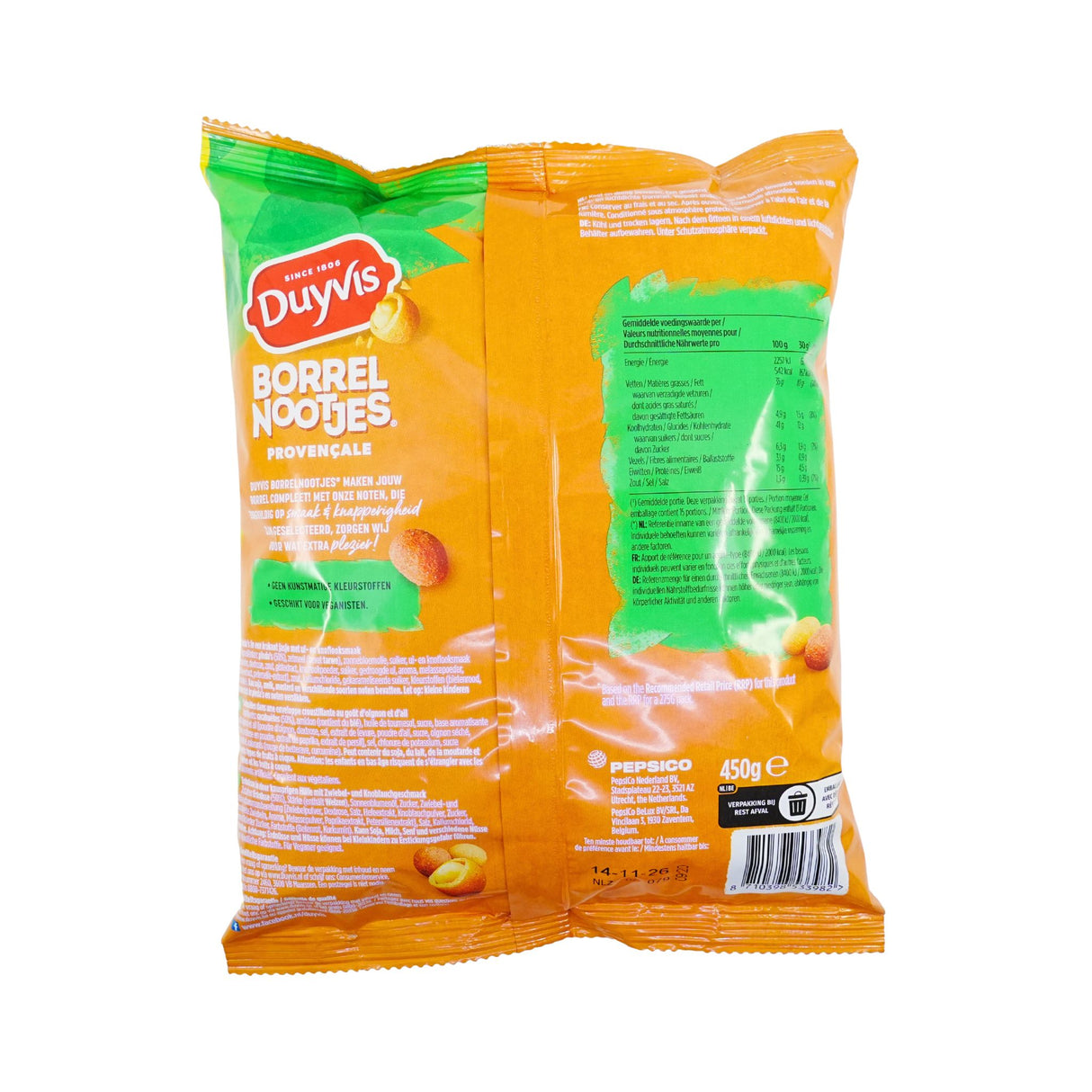 Duyvis Borrelnootjes Provencale  Big Bag 15.8 oz
