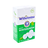 Wilhelmina Vegan Wintergreen mints 3.5 oz box