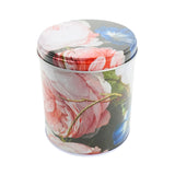 KM Still Life Flowers Empty Tin