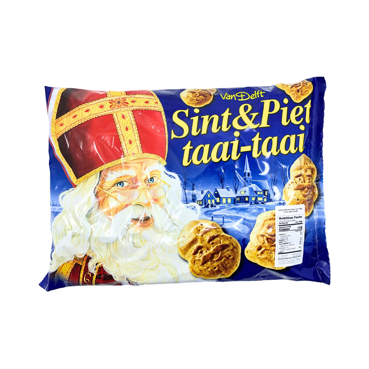 Van Delft Mini Gingerbread Shapes 17.5 Oz Taai Taai